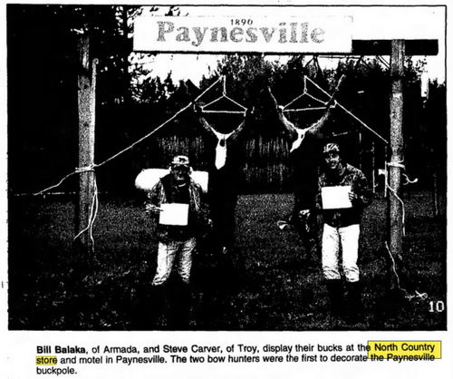 North Country Store and Motel - Nov 1995 Article (newer photo)